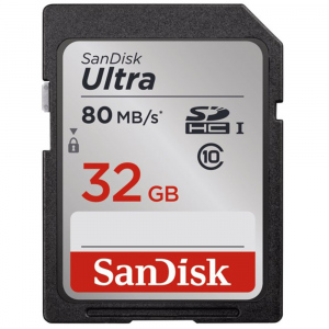 139767 SDHC 32GB 80M UHS-I ULTRA SANDISK