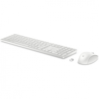 650 Wireless Keyboard &amp; Mouse White HP